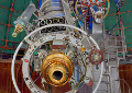 The Lick 36" Refractor is seen in this long time exposure at dusk. This image is installed in the Smithsonian. (Image courtesty of L. Hatch © )