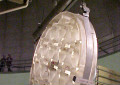 A clean Shane 3 m mirror moving to the re-alumnizing tank.