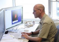 Astrophysicist Mark Krumholz Studies star formation and galaxy formation. (Photo by Shmuel Thaler)