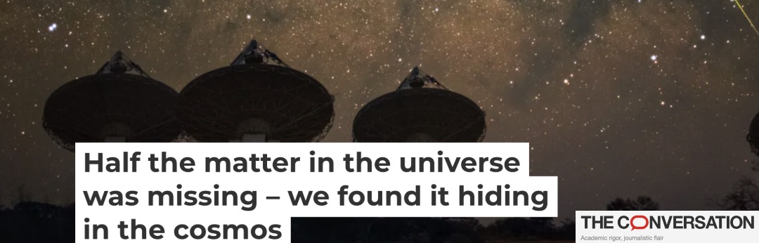 Universe’s ‘missing matter’ finally found in the space between galaxies